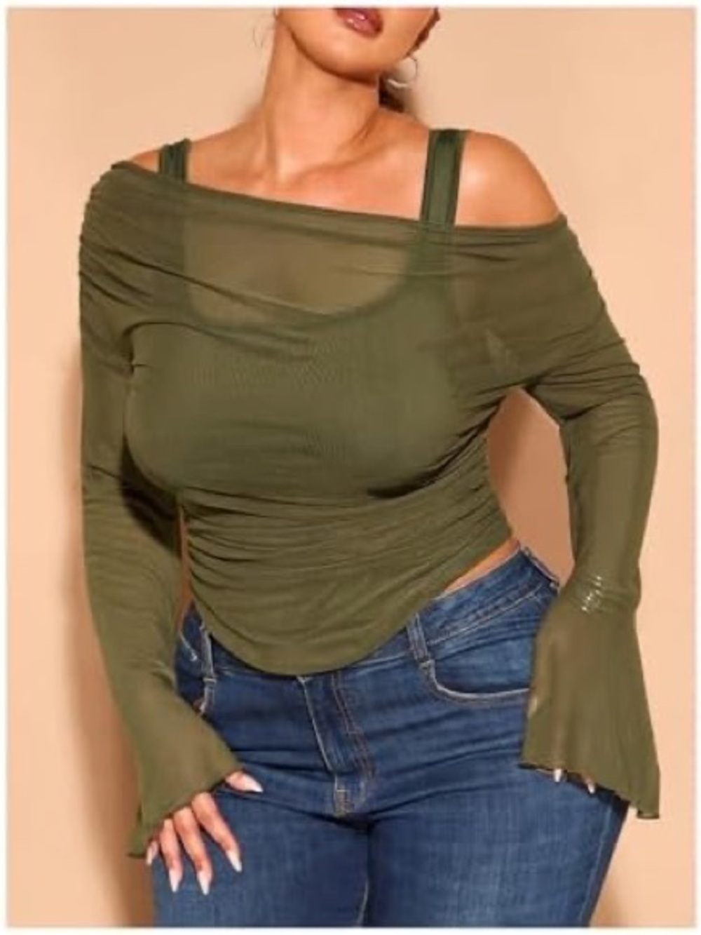 WDIRARA off the shoulder top